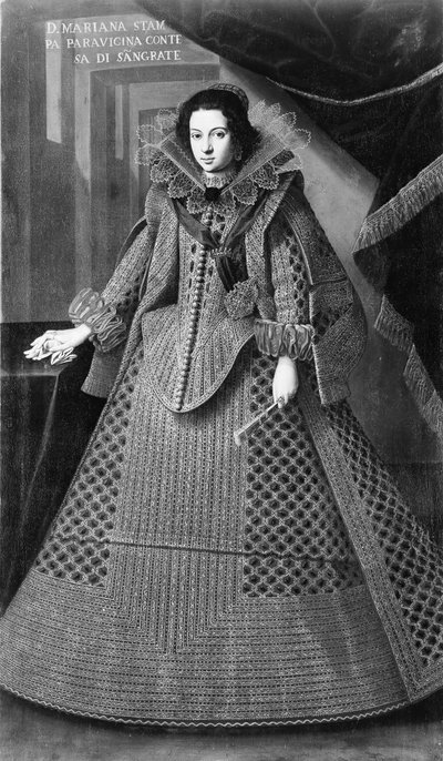 Doña Marianna Stampa Parravicina née en 1612, Comtesse de Segrate - Unbekannt