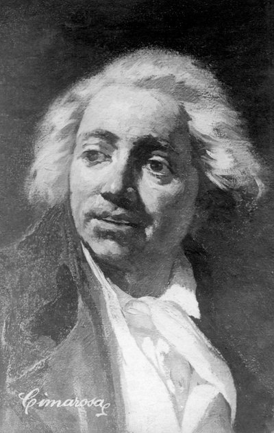 Domenico Cimarosa 1749-1801, compositeur italien, 20e siècle - Unbekannt