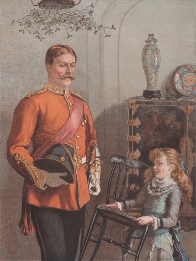 Ne bougez pas, du numéro de Noël de The Graphic, 1er décembre 1884 - Unbekannt