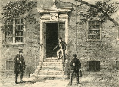 Porte à Staples Inn, vers 1872 - Unbekannt