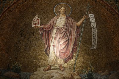 Abbaye de la Dormition, mosaïque de Jean-Baptiste, Jérusalem, Israël - Unbekannt