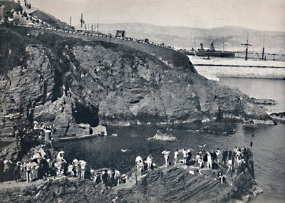 Douglas - Le lieu de baignade à Port Skillion, 1895 - Unbekannt