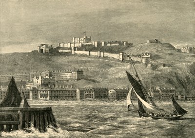 Douvres, depuis la mer, 1898 - Unbekannt