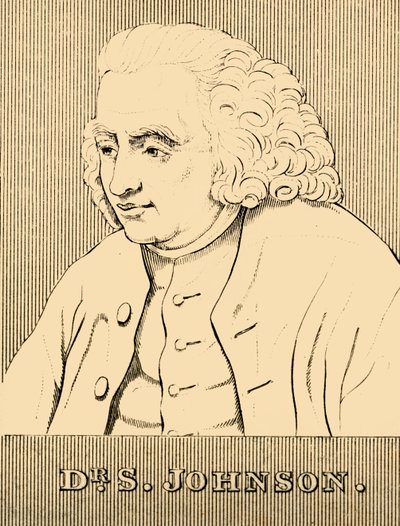 Dr. S. Johnson, 1709-1784, 1830 - Unbekannt