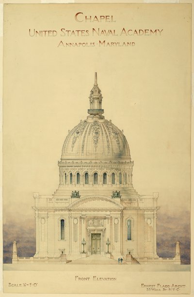 Dessin, Chapelle, Académie navale des États-Unis - Unbekannt