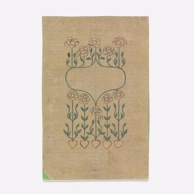 Dessin, conception pour une couverture de livre - Unbekannt