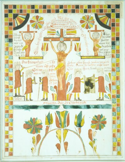 Dessin de la Crucifixion, 1800 - Unbekannt