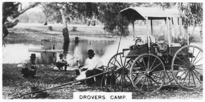 Camp de conducteurs de troupeaux, Australie, 1928 - Unbekannt