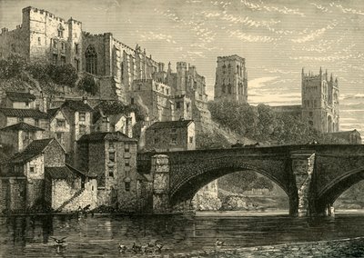 Durham depuis la rivière, 1898 - Unbekannt