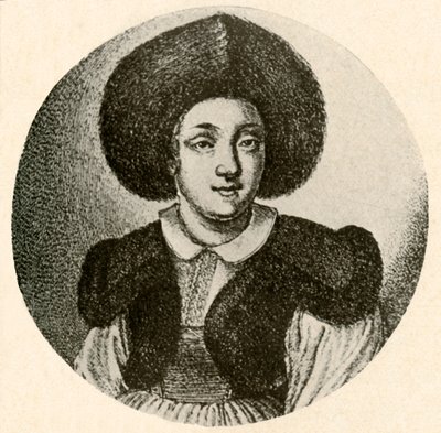 Fille hollandaise en bonnet de fourrure et veste bordée de fourrure, 1641, 1937 - Unbekannt