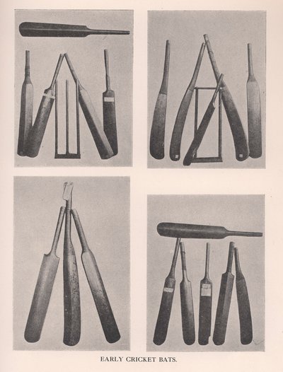 Premières battes de cricket, 1912 - Unbekannt