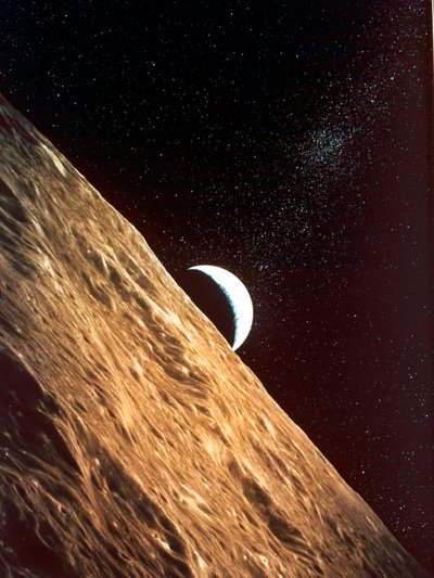 Lever de Terre vu de la surface de la Lune, Mission Apollo, 1969 - Unbekannt
