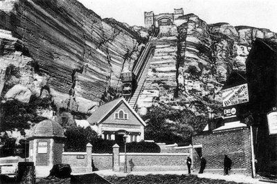 Ascenseur de East Hill, Hastings, East Sussex, début du 20e siècle - Unbekannt