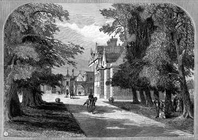 Façade est et entrée principale, Sandringham, Norfolk, 1887 - Unbekannt