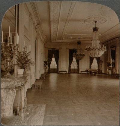 Salle Est où se tiennent les réceptions, Maison Blanche, Washington D.C., vers 1900 - Unbekannt