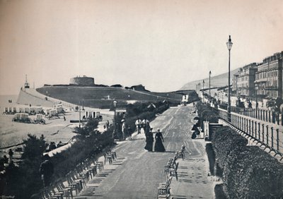 Eastbourne - Partie de la promenade, montrant la tour Wish, 1895 - Unbekannt