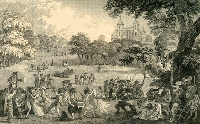 Lundi de Pâques dans le parc de Greenwich - Unbekannt