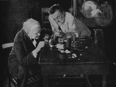 Edison et Steinmetz unissent leurs forces pour réussir, 1922, vers 1925 - Unbekannt