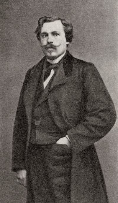 Edmond de Goncourt, auteur français, 1868 - Unbekannt