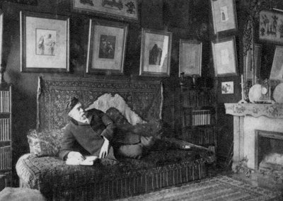 Edmond de Goncourt, auteur français, 1891 - Unbekannt
