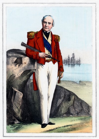 Edmund Lyons, 1er baron Lyons, commandant naval britannique, 1857 - Unbekannt