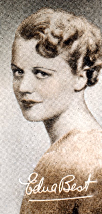 Edna Best 1900-1974, actrice britannique de théâtre et de cinéma, 1935 - Unbekannt