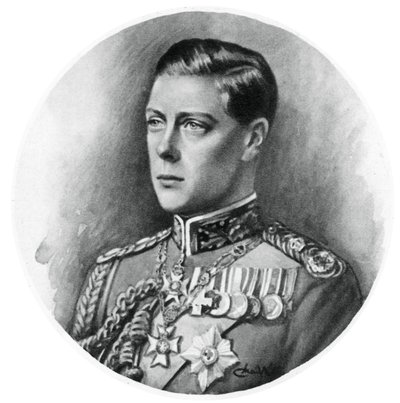 Édouard VIII au moment de son abdication, 11 décembre 1936, 1937 - Unbekannt