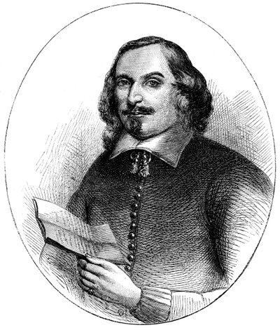 Edward Winslow, colon anglais puritain américain, 17ème siècle c1880 - Unbekannt