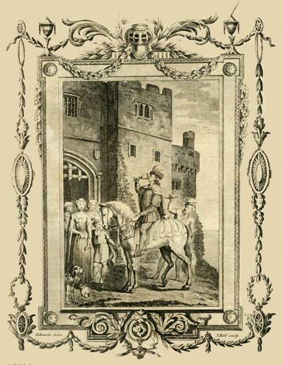 Édouard le Martyr poignardé sur ordre de sa belle-mère, Elfrida, au château de Corfe, 978 - Unbekannt