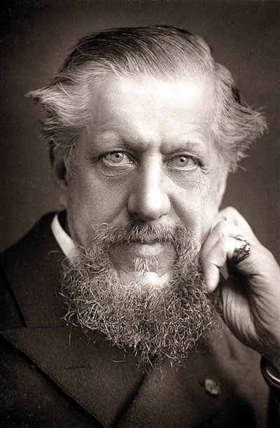 Edwin Arnold 1832-1904, orientaliste, poète et journaliste britannique, vers 1890 - Unbekannt