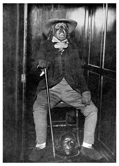 Effigie de Jeremy Bentham avec sa tête embaumée, University College, Londres, 1956 - Unbekannt