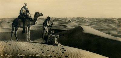 Égypte - Vue sur le désert - Unbekannt