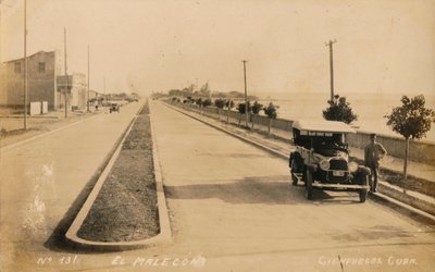 El Malecon, Cienfuegos, Cuba, vers 1910 - Unbekannt