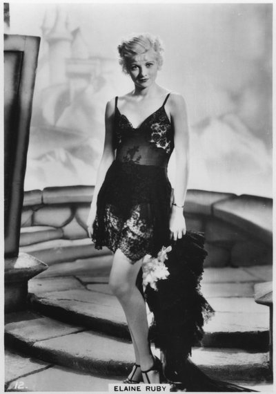 Elaine Ruby, vers 1938 - Unbekannt