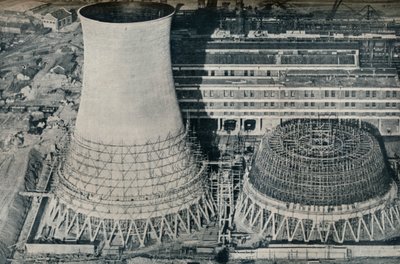 Centrale électrique à Water Orton, Hams Hall, près de Birmingham, 1928 - Unbekannt