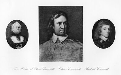 Elizabeth Cromwell, Oliver Cromwell et Richard Cromwell, 1907 - Unbekannt