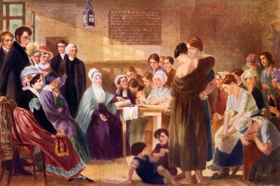 Elizabeth Fry 1780-1845 visitant la prison de Newgate, 1926 - Unbekannt