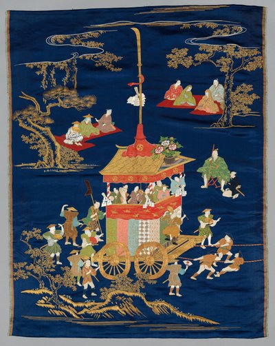 Fukusa brodé, fin des années 1800-début des années 1900 - Unbekannt