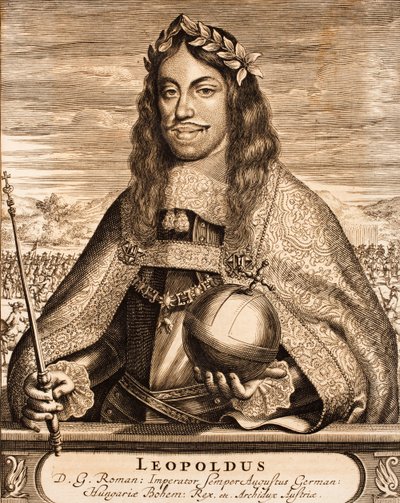Empereur Léopold I 1640-1705 De : Schauplatz des Krieges, 1675 - Unbekannt