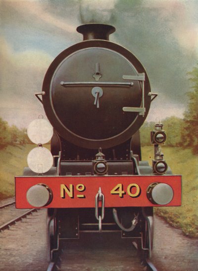 Phare et disques de locomotive sur le Southern Railway, 1926 - Unbekannt
