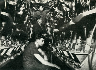 Salle des machines d