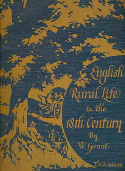 La vie rurale anglaise au 18ème siècle, couverture, 1925 - Unbekannt