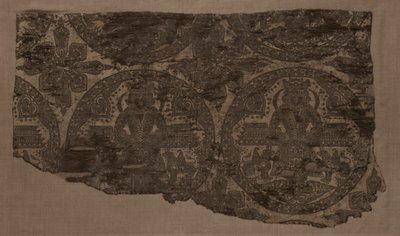 Roi en trône flanqué de griffons, 800s - Unbekannt
