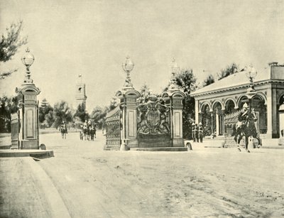 Entrée de la Maison du Gouvernement, Melbourne, 1901 - Unbekannt