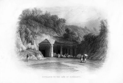 Entrée des grottes d