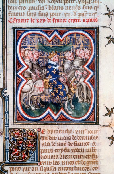 Entrée de Jean II à Paris, juillet 1360, 1375-1379 - Unbekannt