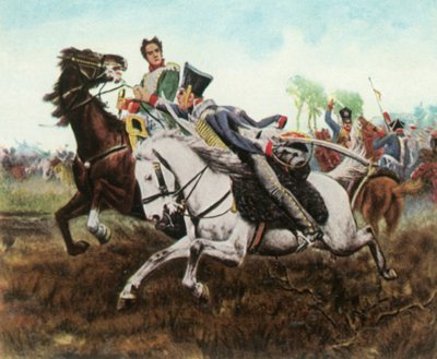 Épisode pendant la bataille de Dennewitz, 6 septembre 1813, 1936 - Unbekannt