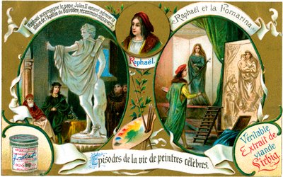 Épisodes de la vie de peintres célèbres : Raphaël, vers 1900 - Unbekannt