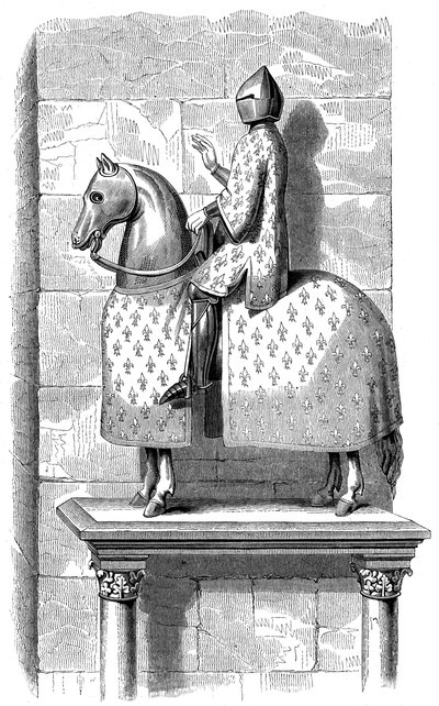 Statue équestre du roi Philippe le Bel, 1575 1849 - Unbekannt
