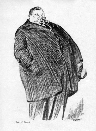 Ernest Bevin, homme politique travailliste britannique, 1933 - Unbekannt